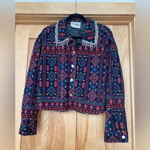 Savanna Jane Aztec Corduroy Jacket